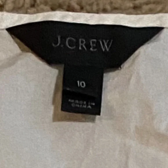 J Crew Size 10 sleeveless bow top - Picture 5 of 5